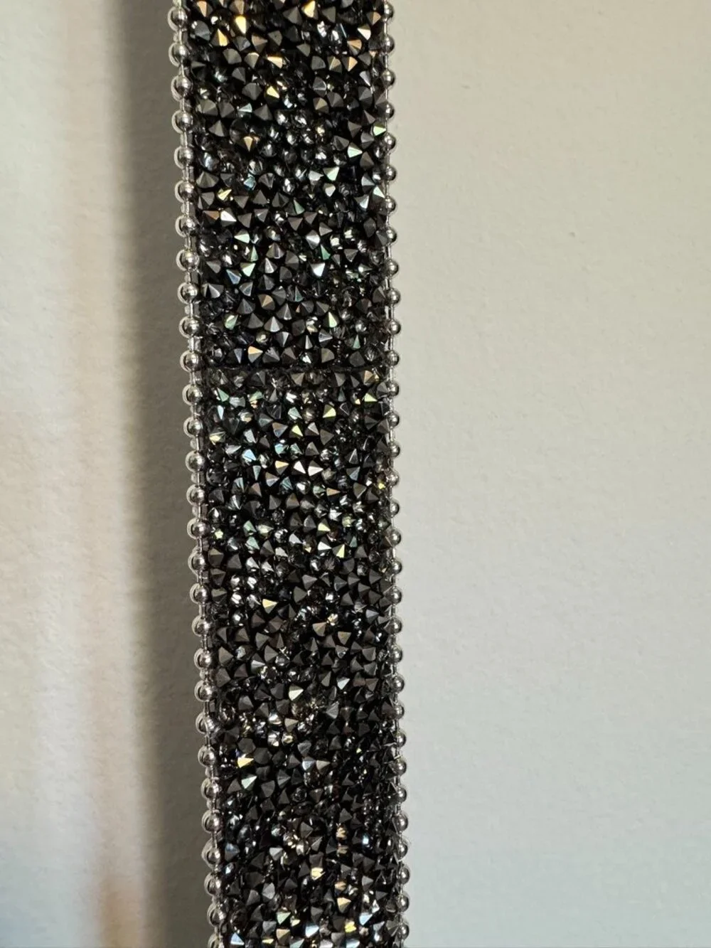 Shyanna Crystal & Rhinestone leather belt ML
